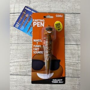 Funny Farting Pen with Emoji Design